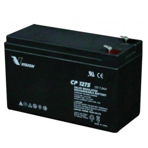 Аккумуляторная батарея Vision 12V 7.5Ah (CP1275)